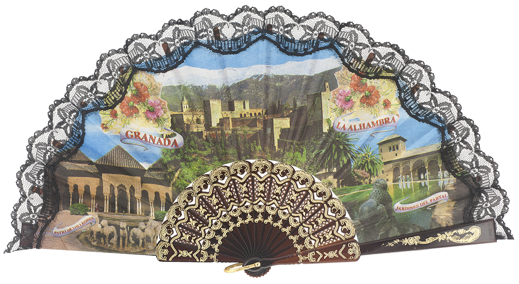 Abanico plástico colección