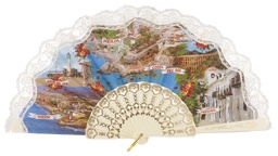 [1069] Abanico plástico colección (MFL)