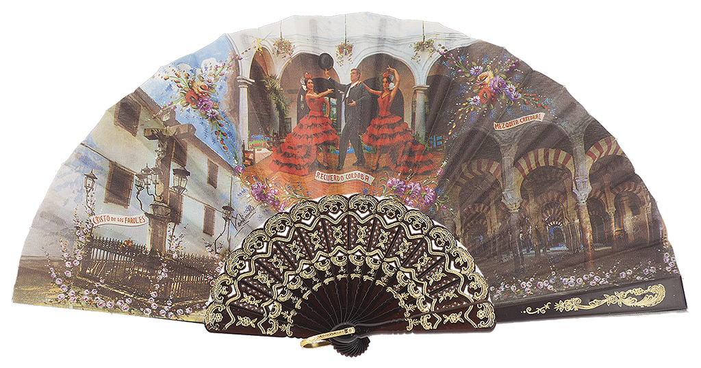 Abanico plástico colección