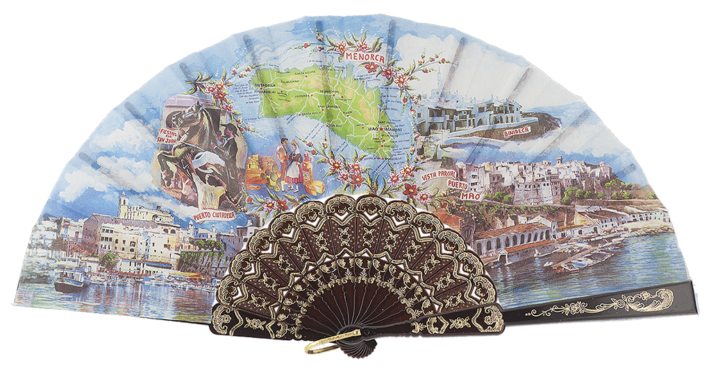 Abanico plástico colección