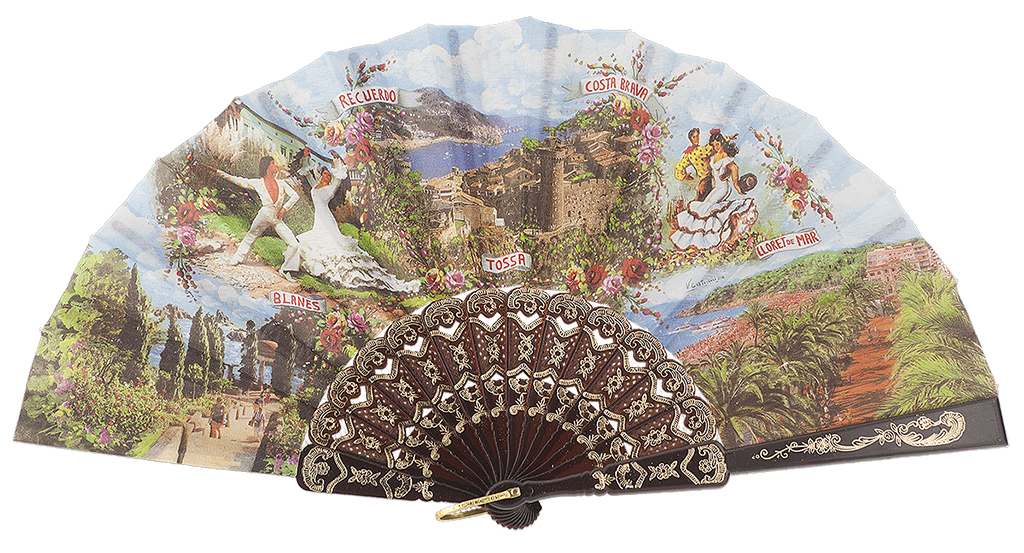 Abanico plástico colección