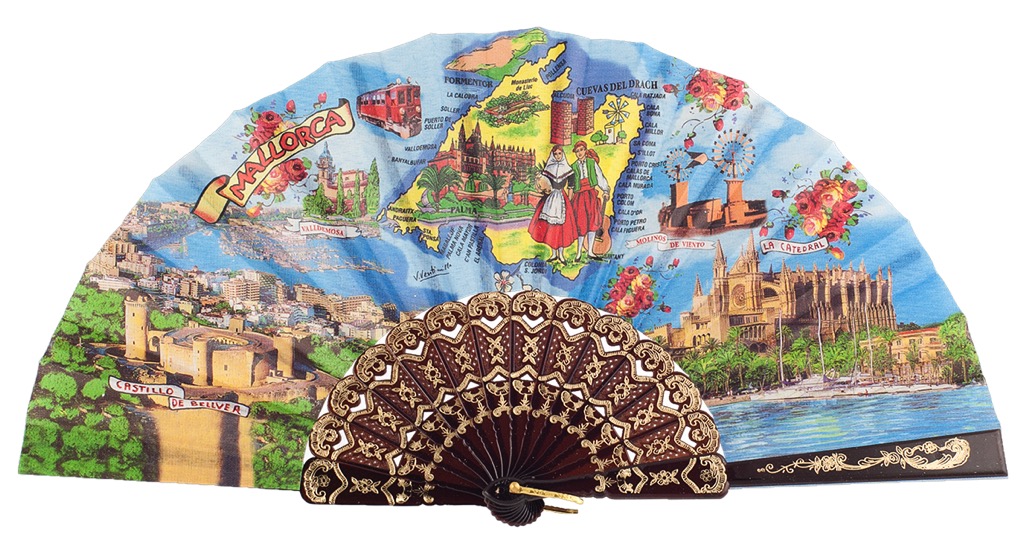 Abanico plástico colección