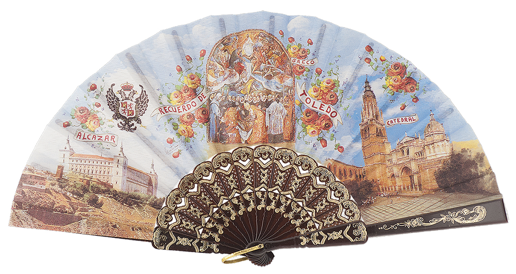 Abanico plástico colección