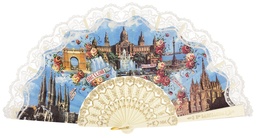 [275/6] Abanico plástico colección (MFL)