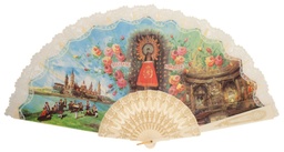 [923/4] Abanico plástico semi-pericón (MFL)