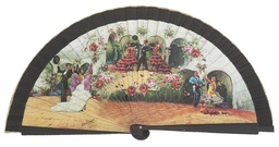 [4226] Abanico madera colección