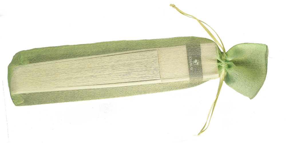 Funda abanico organza