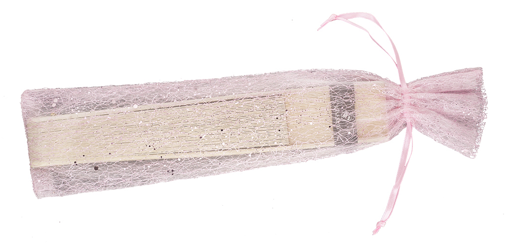 Funda abanico organza