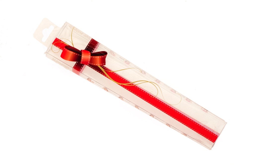 Funda abanico plástico lazo estrecha