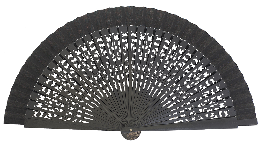 Abanico de madera