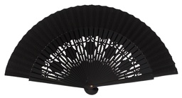 [4058] Abanico de madera (NEG)
