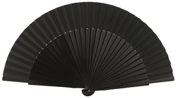 [4055] Abanico de madera (NEG)