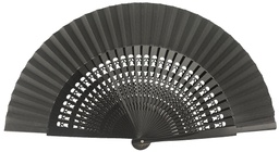 [4056] Abanico de madera (NEG)