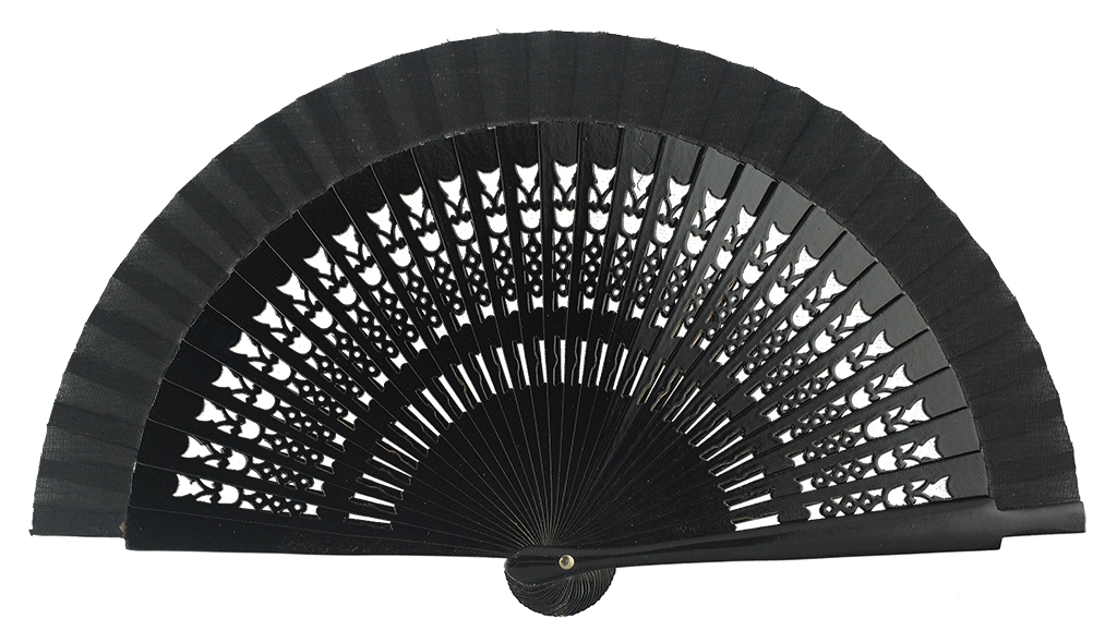 Abanico de madera