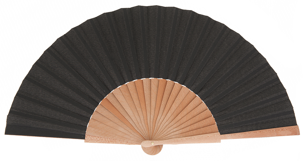 Abanico madera peral