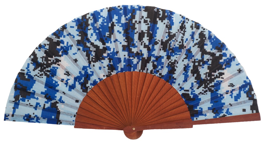 Abanico madera peral