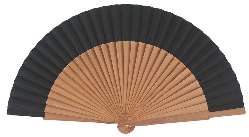 Abanico madera peral
