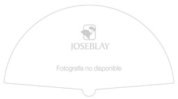 [4591] Abanico madera pintado a mano (GRA)