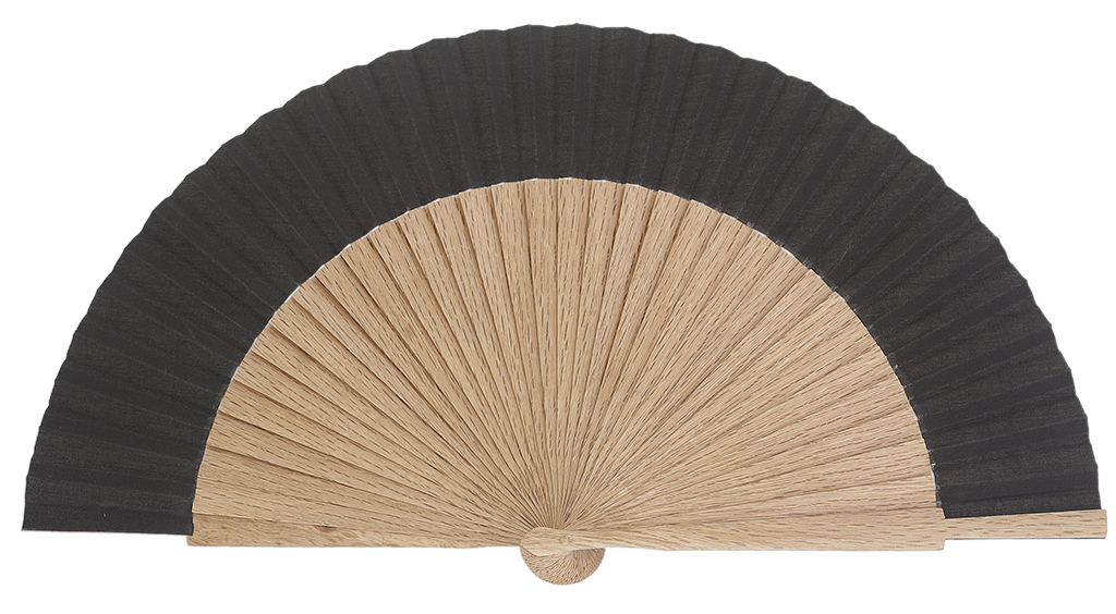 Abanico madera roble