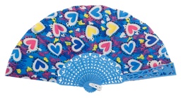 [4605] Abanico plástico niña (SUR)