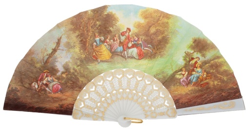 [78] Abanico plástico colección