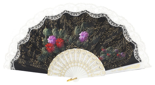 [250] Abanico plástico colección