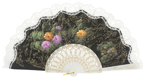 [252] Abanico plástico colección