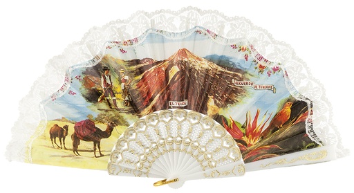 [279] Abanico plástico colección