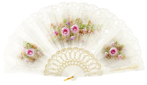 [475] Abanico plástico colección