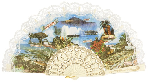 [740] Abanico plástico colección