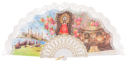 [923] Abanico plástico colección