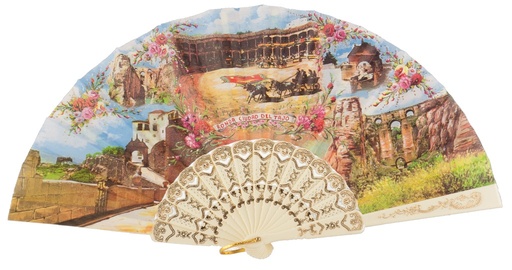 [1010/1] Abanico plástico colección