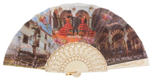 [147/1] Abanico plástico colección