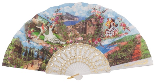 [152/1] Abanico plástico colección
