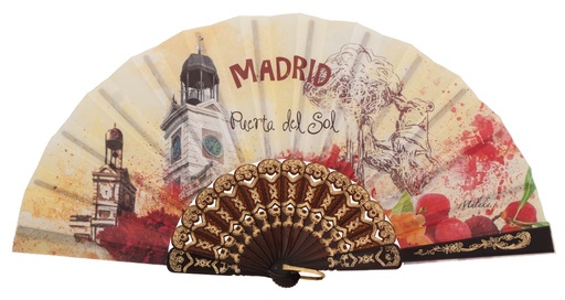 [258/1] Abanico plástico colección