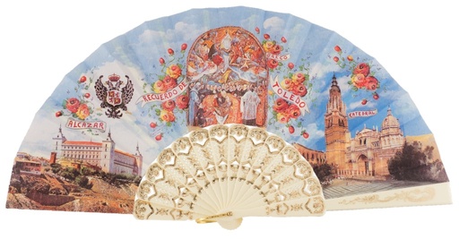[264/1] Abanico plástico colección