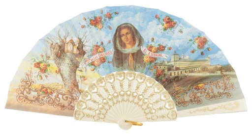[266/1] Abanico plástico colección