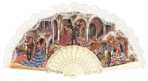 [280/5] Abanico plástico colección