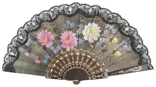 [285/3] Abanico plástico colección