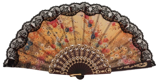 [286/5] Abanico plástico colección