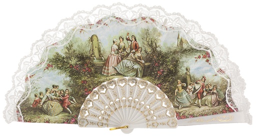 [290/5] Abanico plástico colección