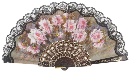 [295/3] Abanico plástico colección