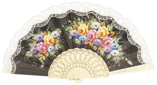 [295/5] Abanico plástico colección