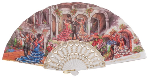 [518/5] Abanico plástico colección