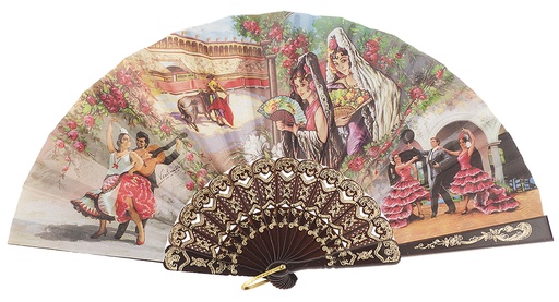 [519/5] Abanico plástico colección