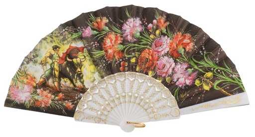 [520/6] Abanico plástico colección