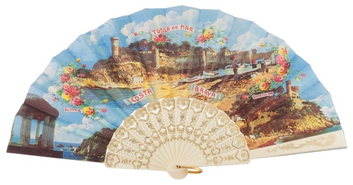 [782/1] Abanico plástico colección