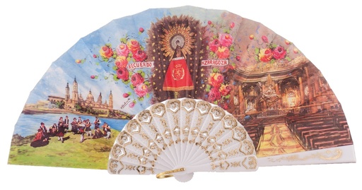 [923/1] Abanico plástico colección