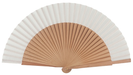[4316] Abanico madera peral